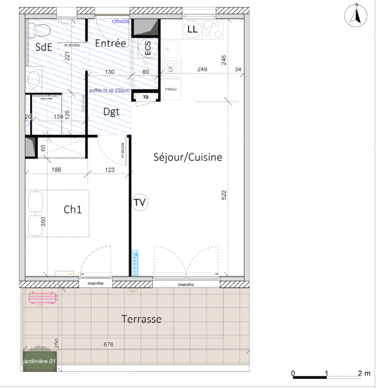 Plan du lot