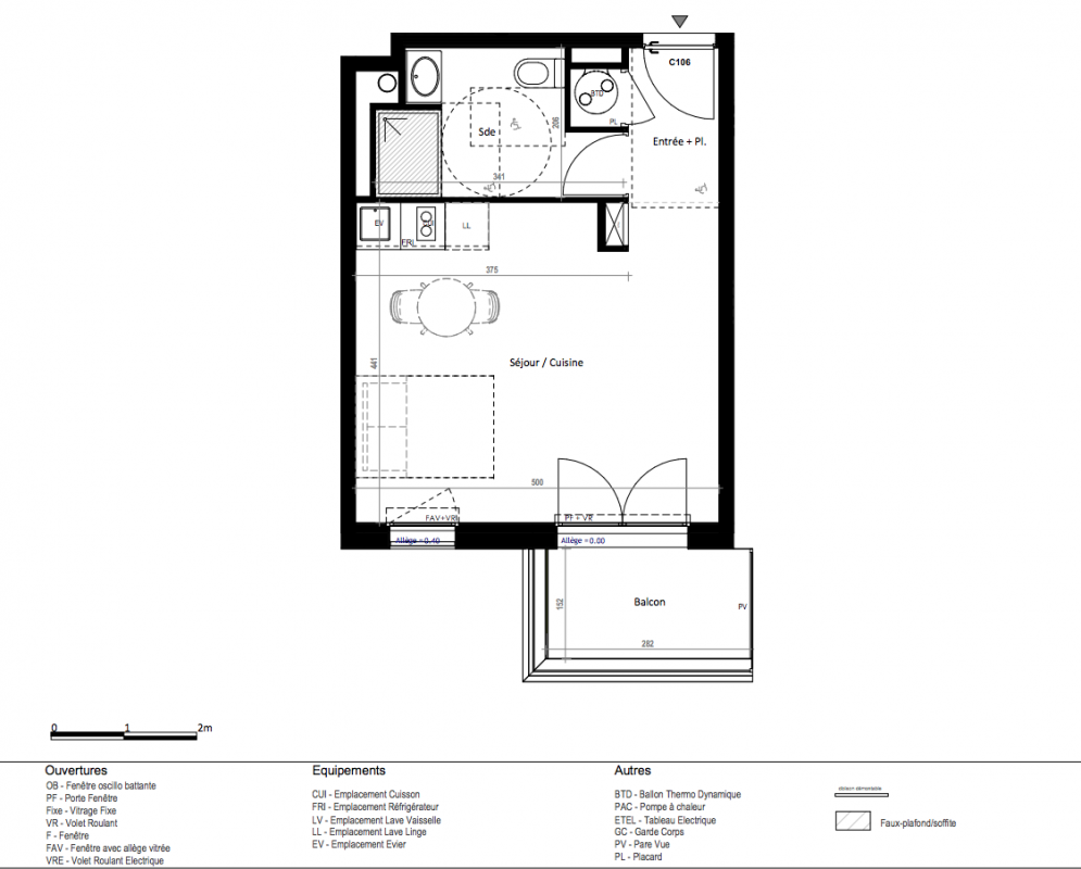 Plan du lot