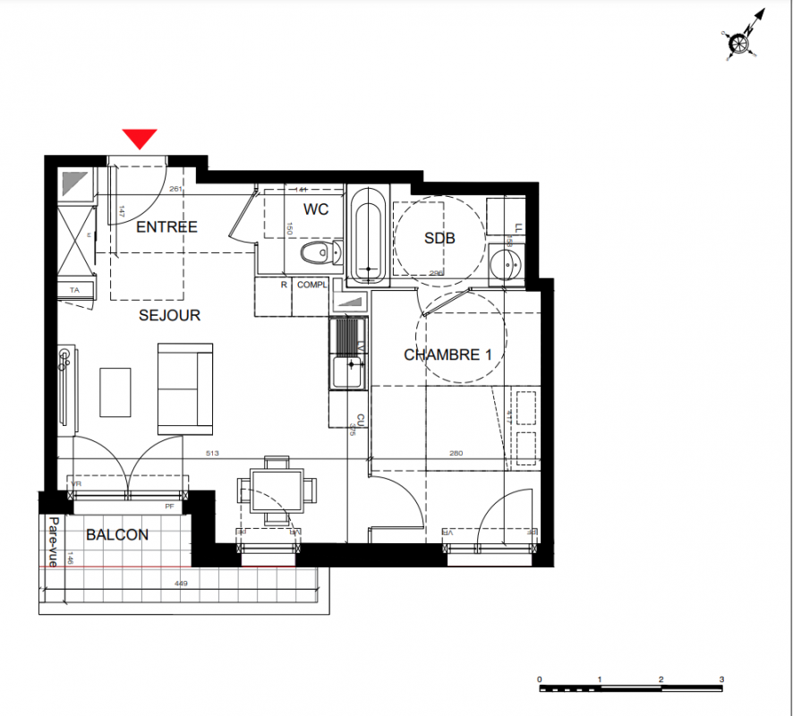 Plan du lot