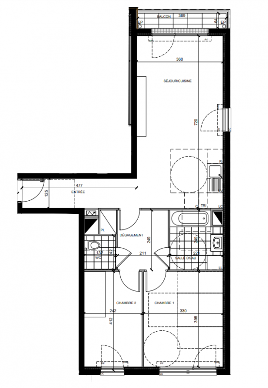 Plan du lot
