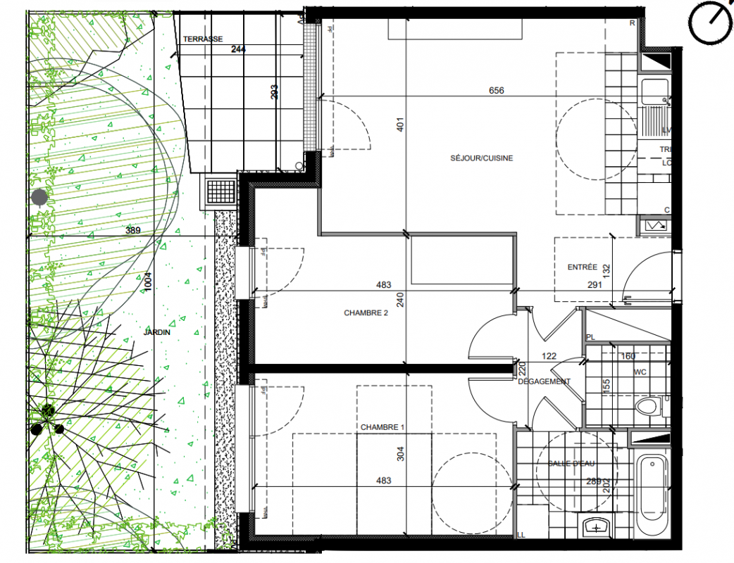 Plan du lot