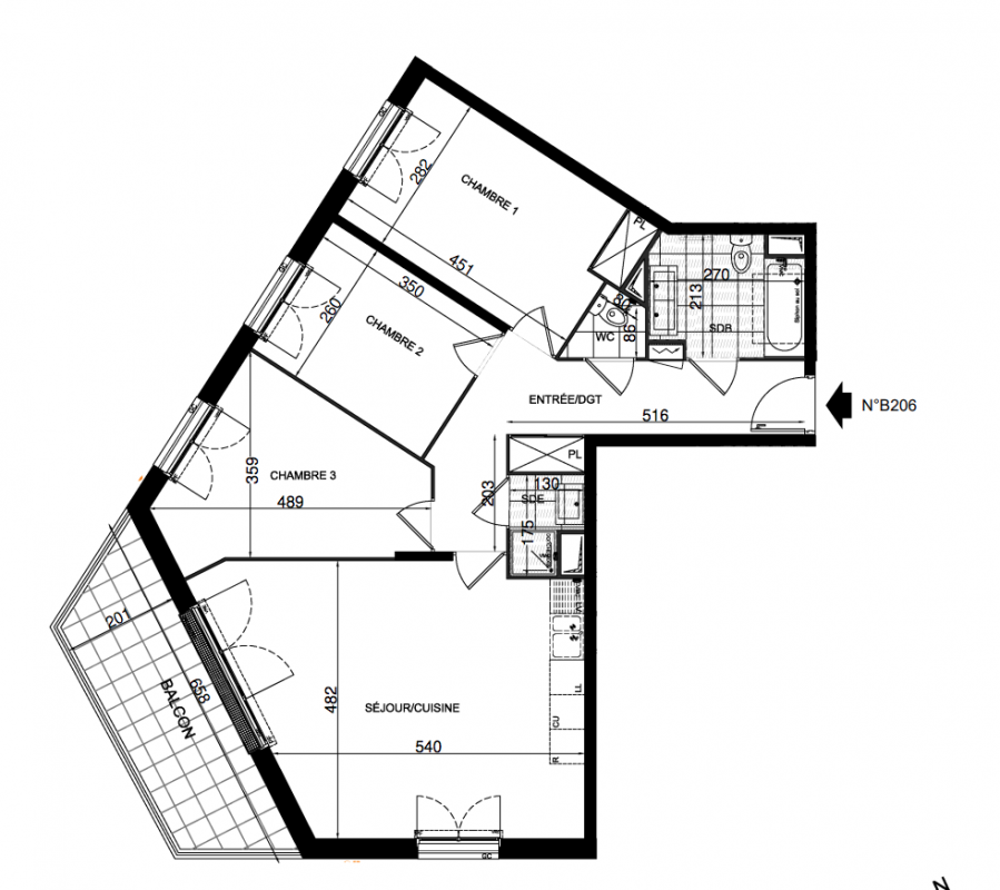 Plan du lot