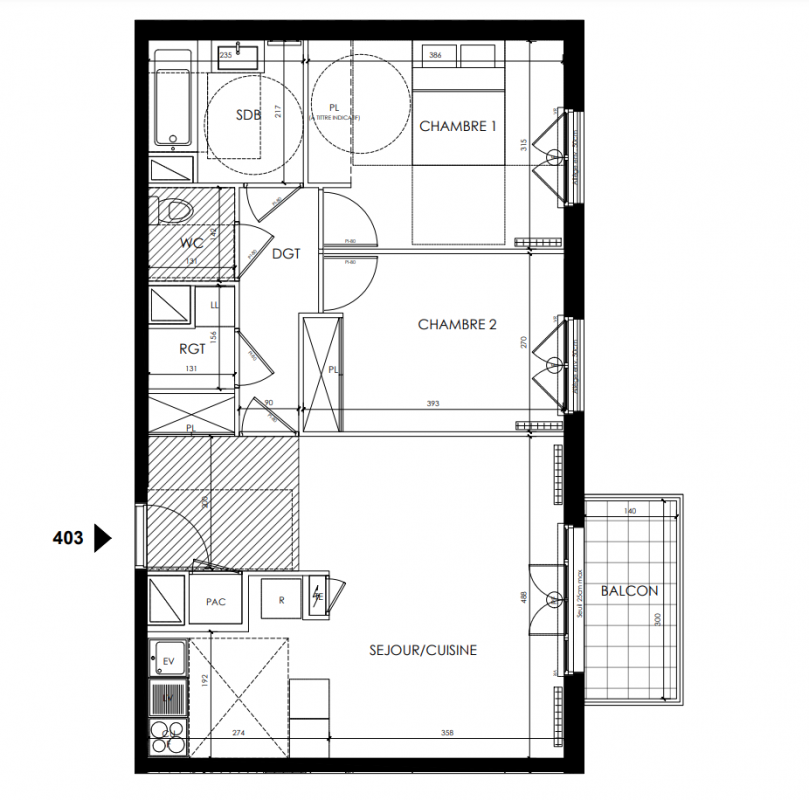 Plan du lot