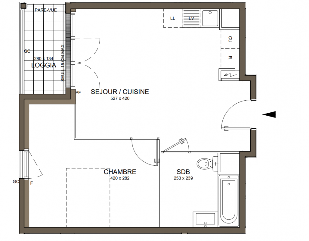 Plan du lot