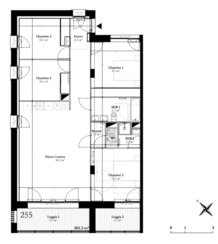 Plan du lot