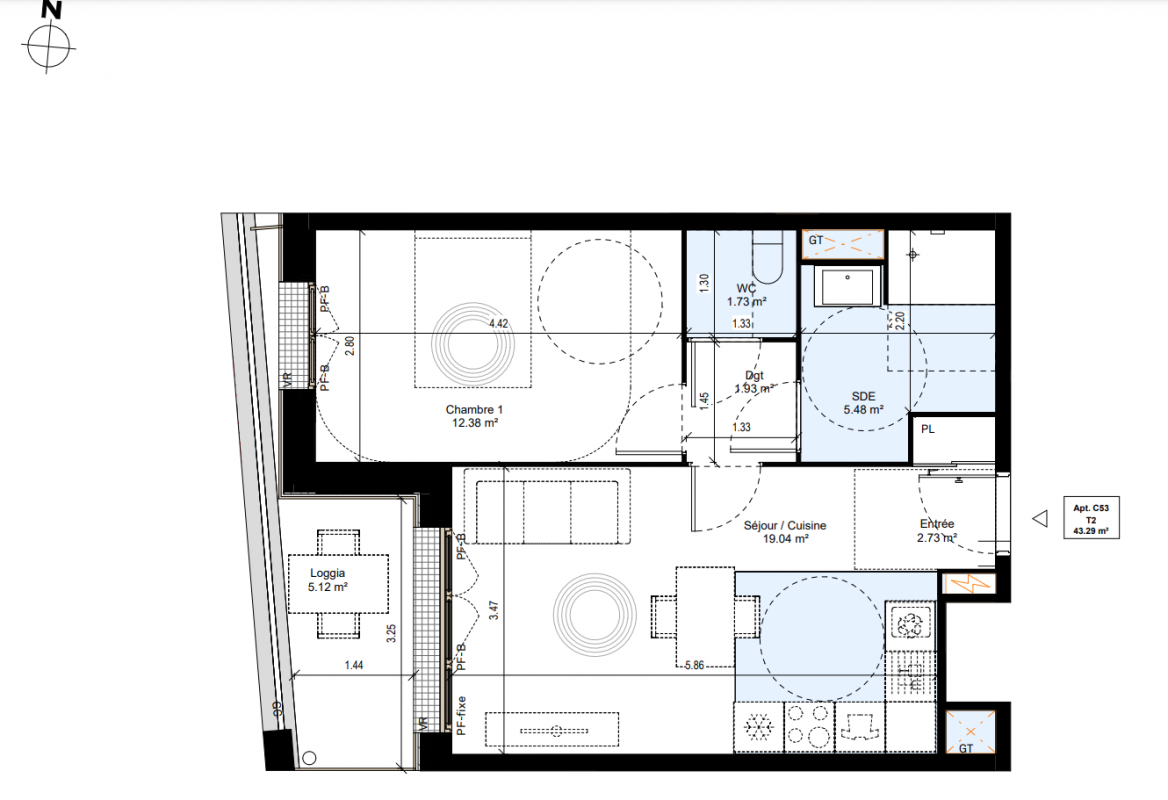 Plan du lot