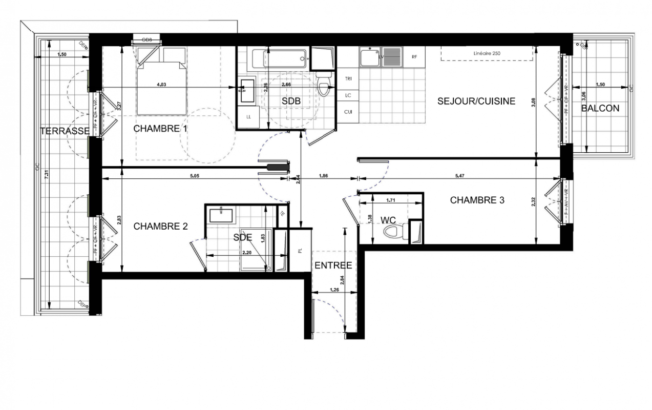 Plan du lot