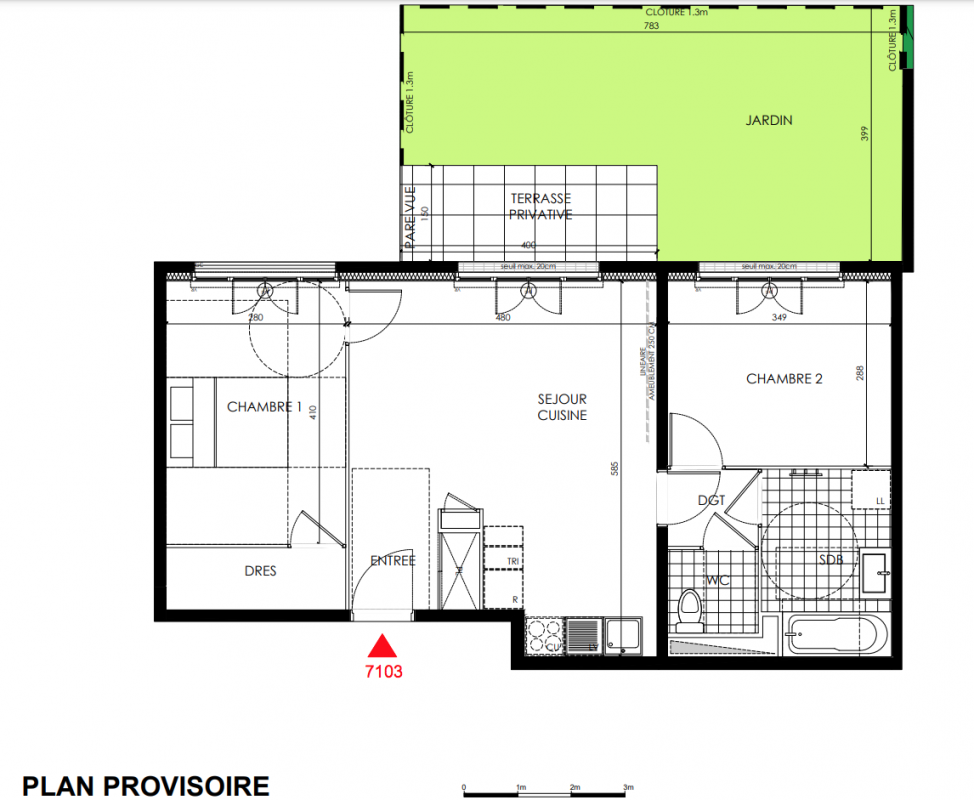 Plan du lot