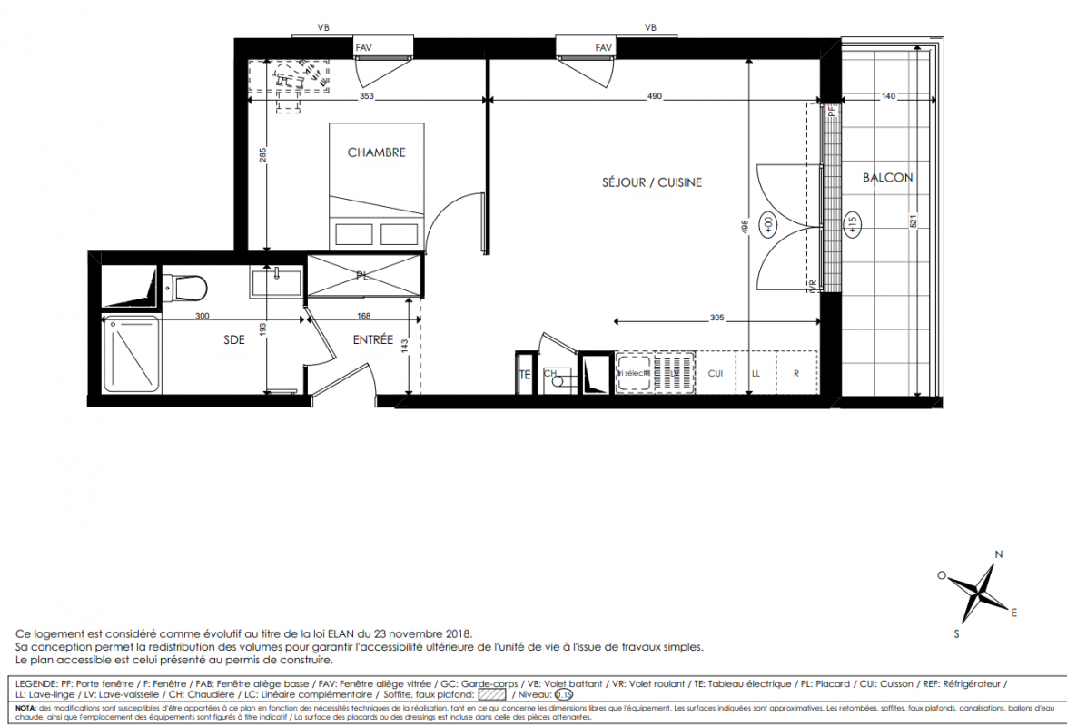 Plan du lot