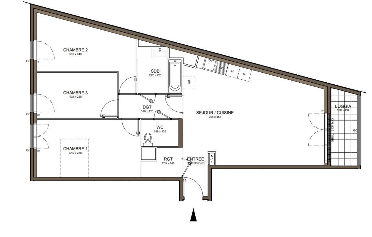 Plan du lot