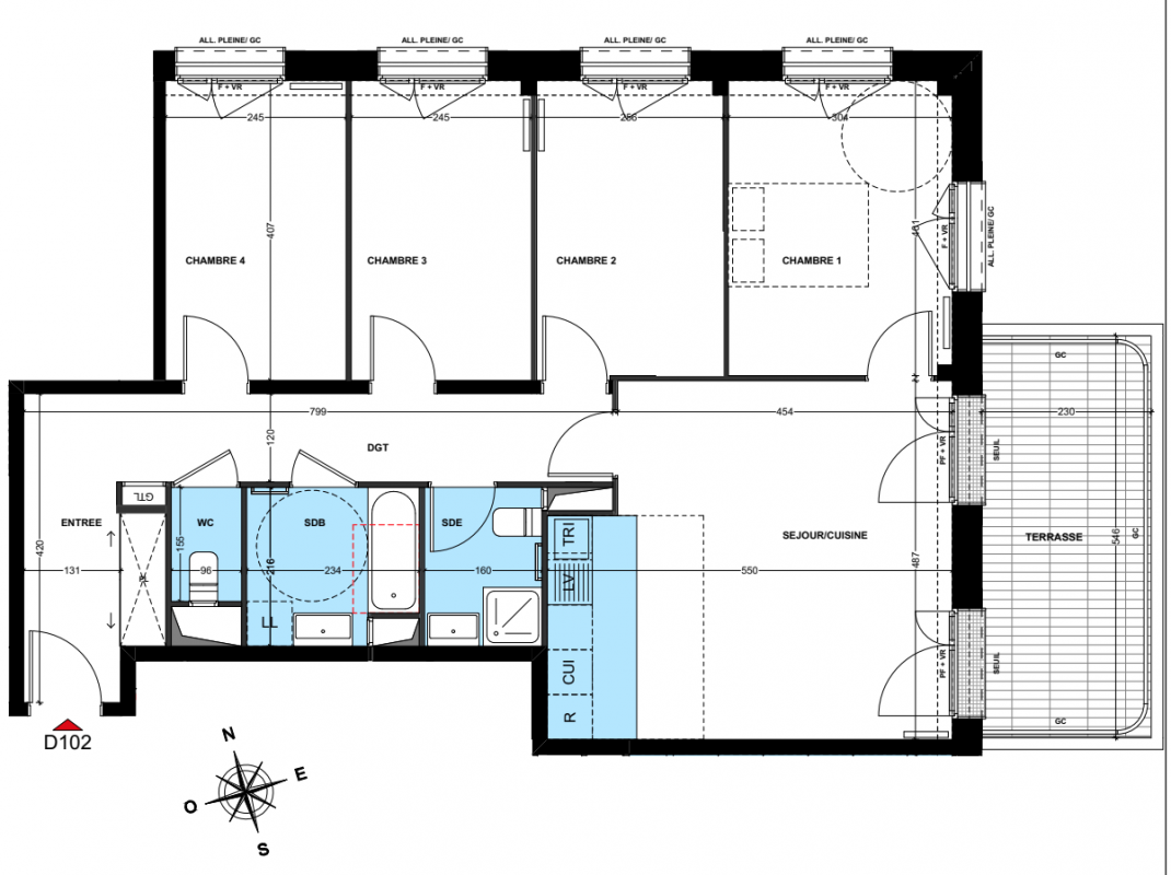 Plan du lot