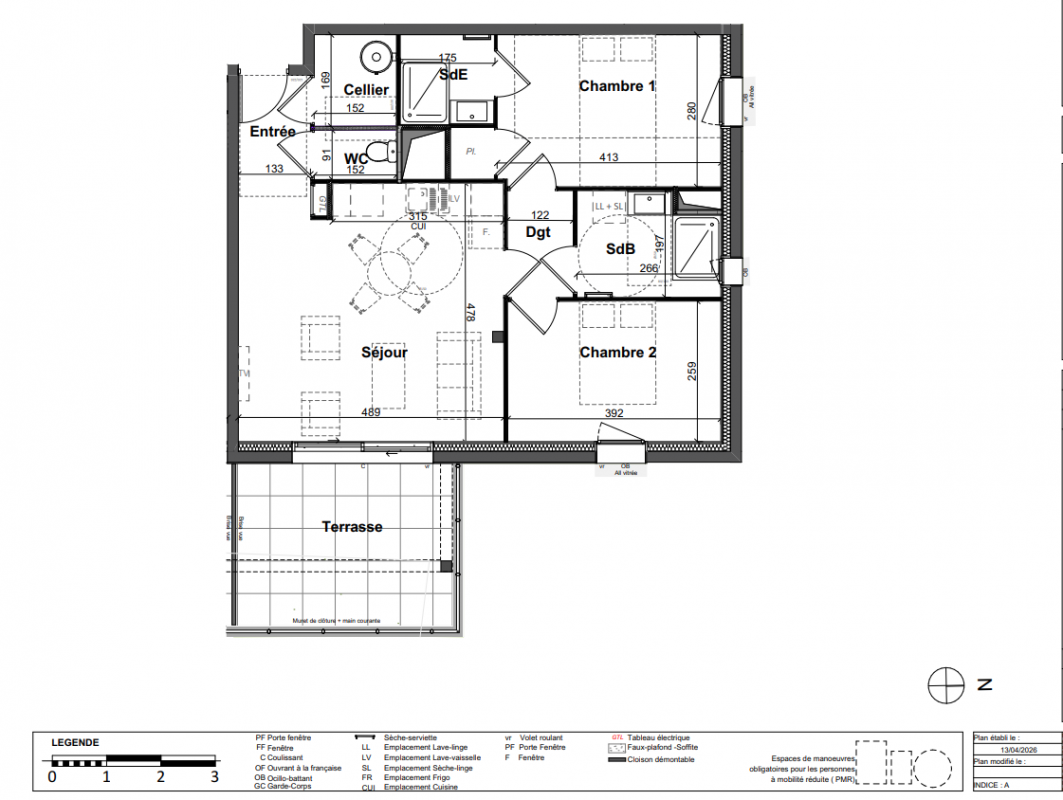 Plan du lot
