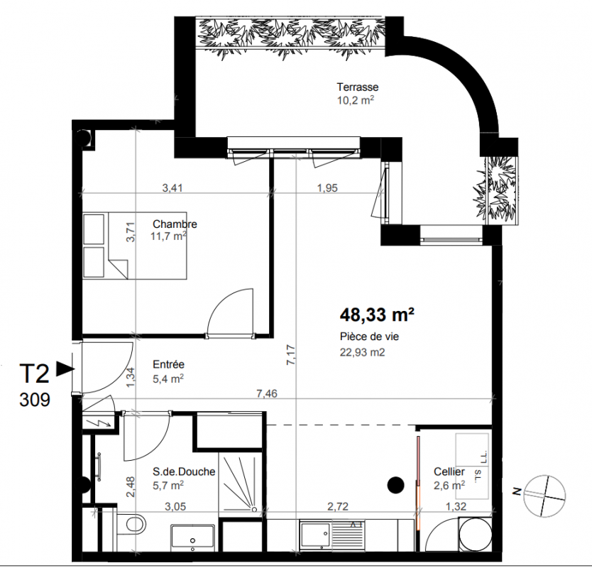 Plan du lot