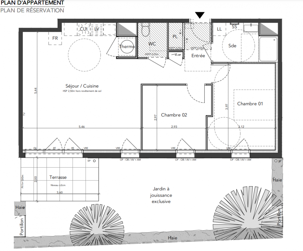 Plan du lot