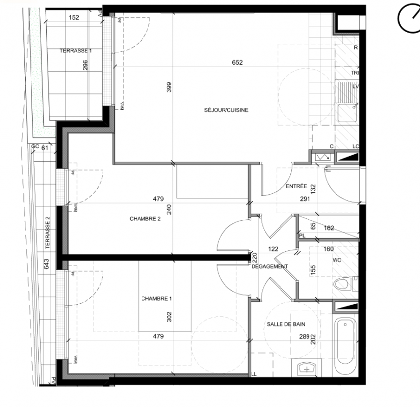 Plan du lot