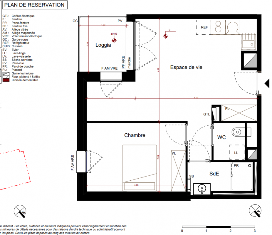 Plan du lot