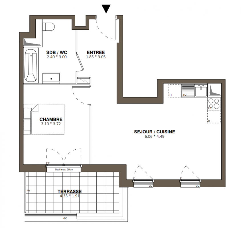Plan du lot