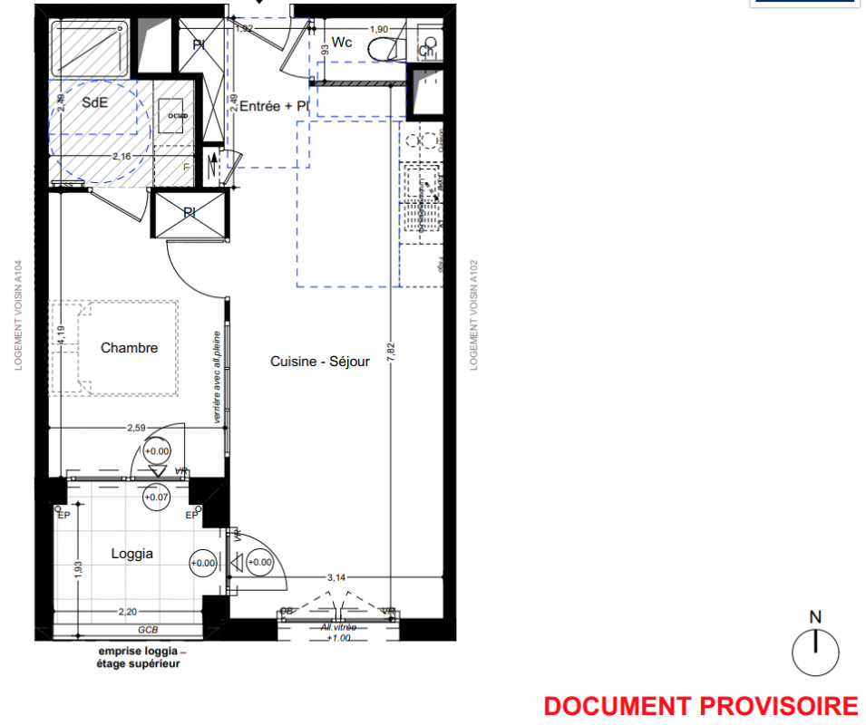 Plan du lot