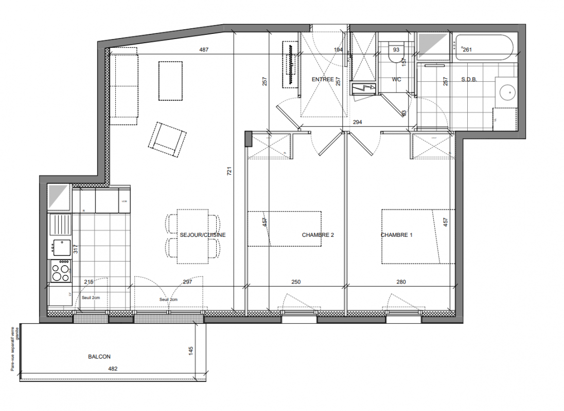 Plan du lot