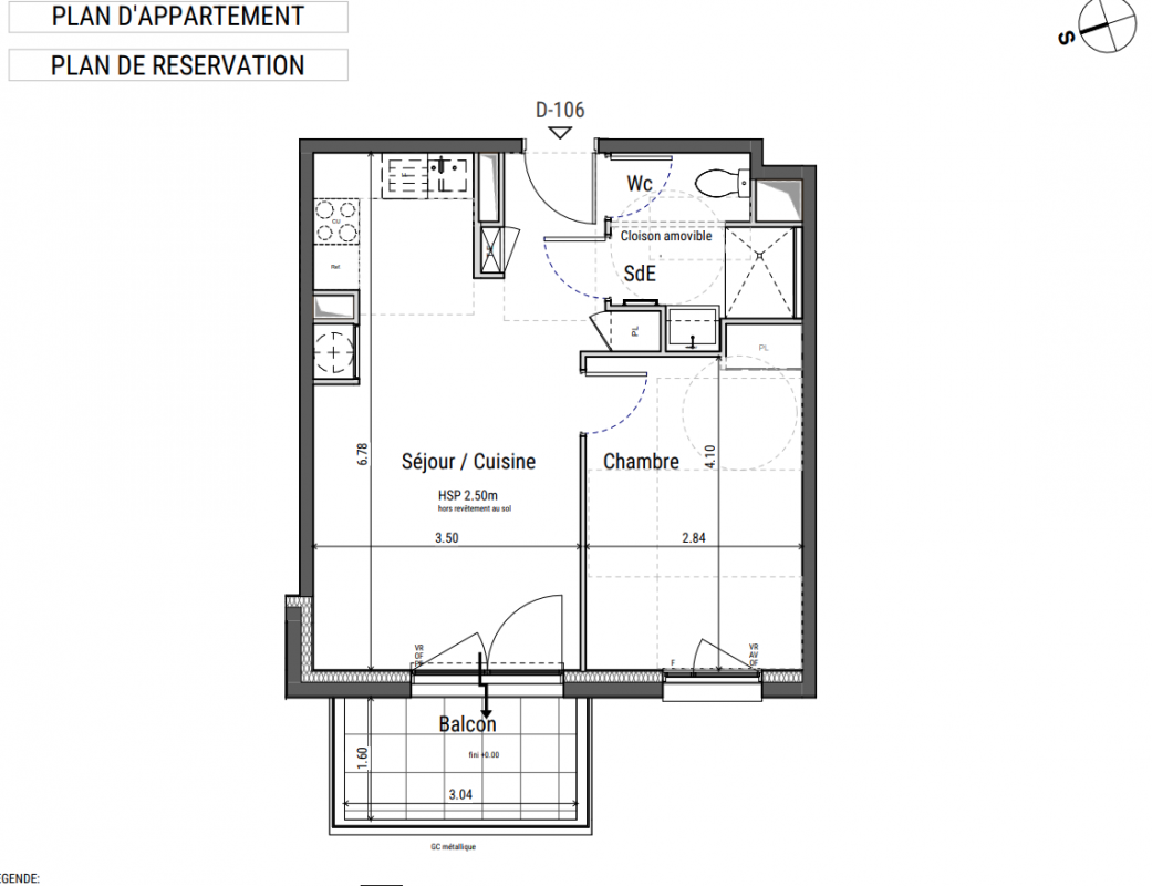 Plan du lot