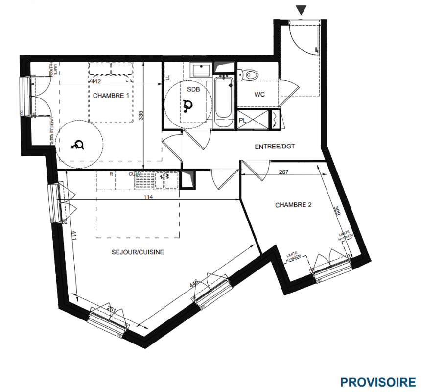 Plan du lot