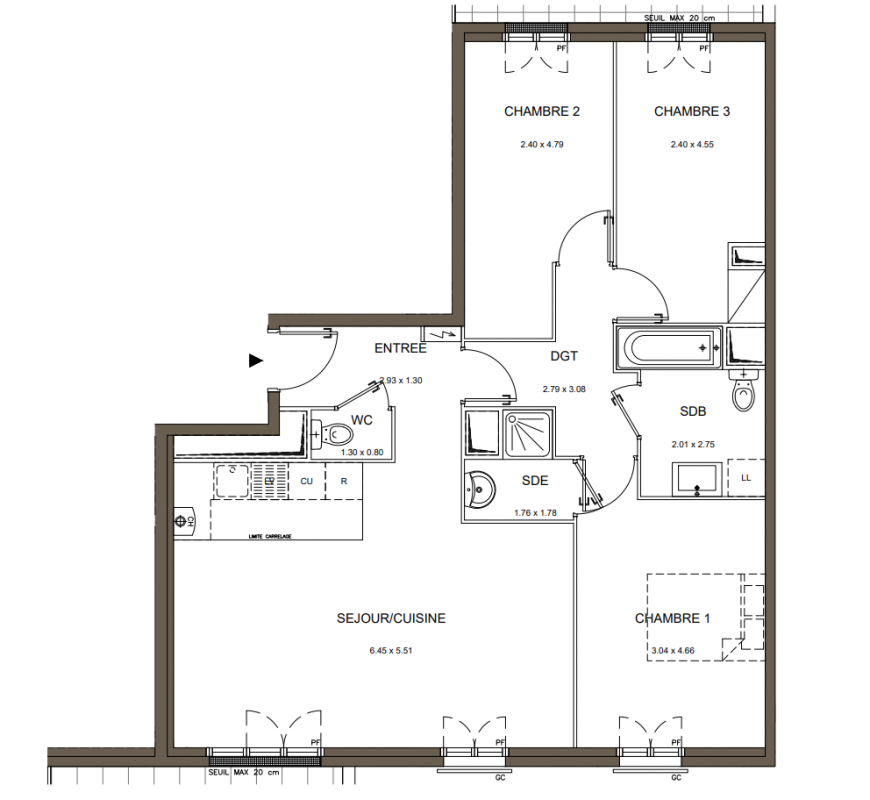 Plan du lot