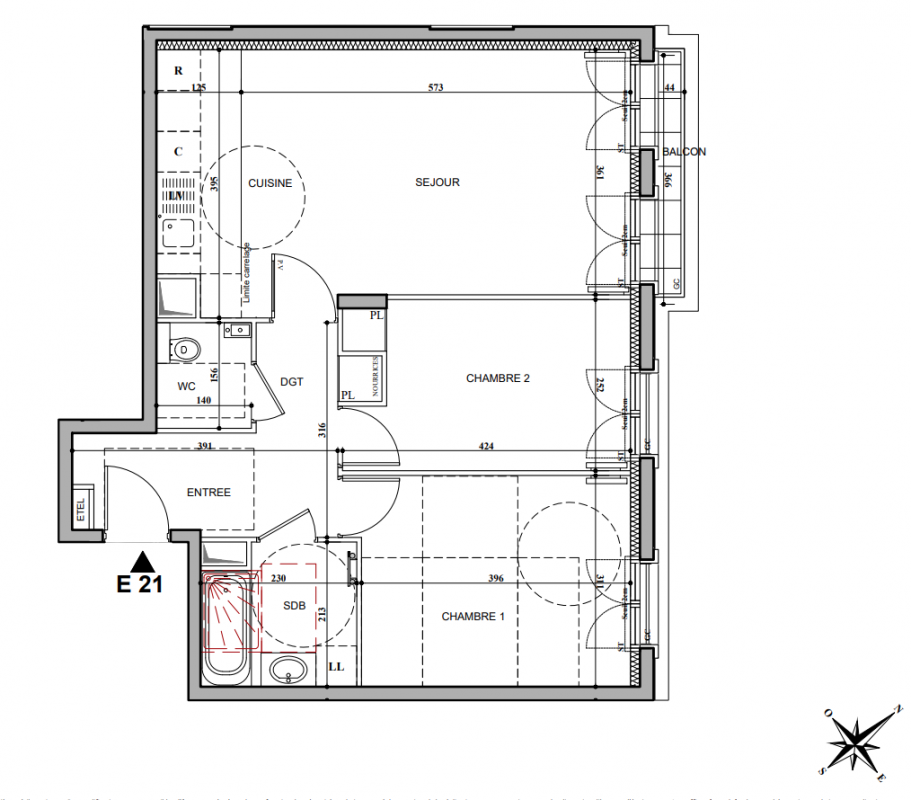 Plan du lot