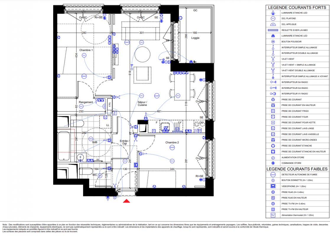 Plan du lot