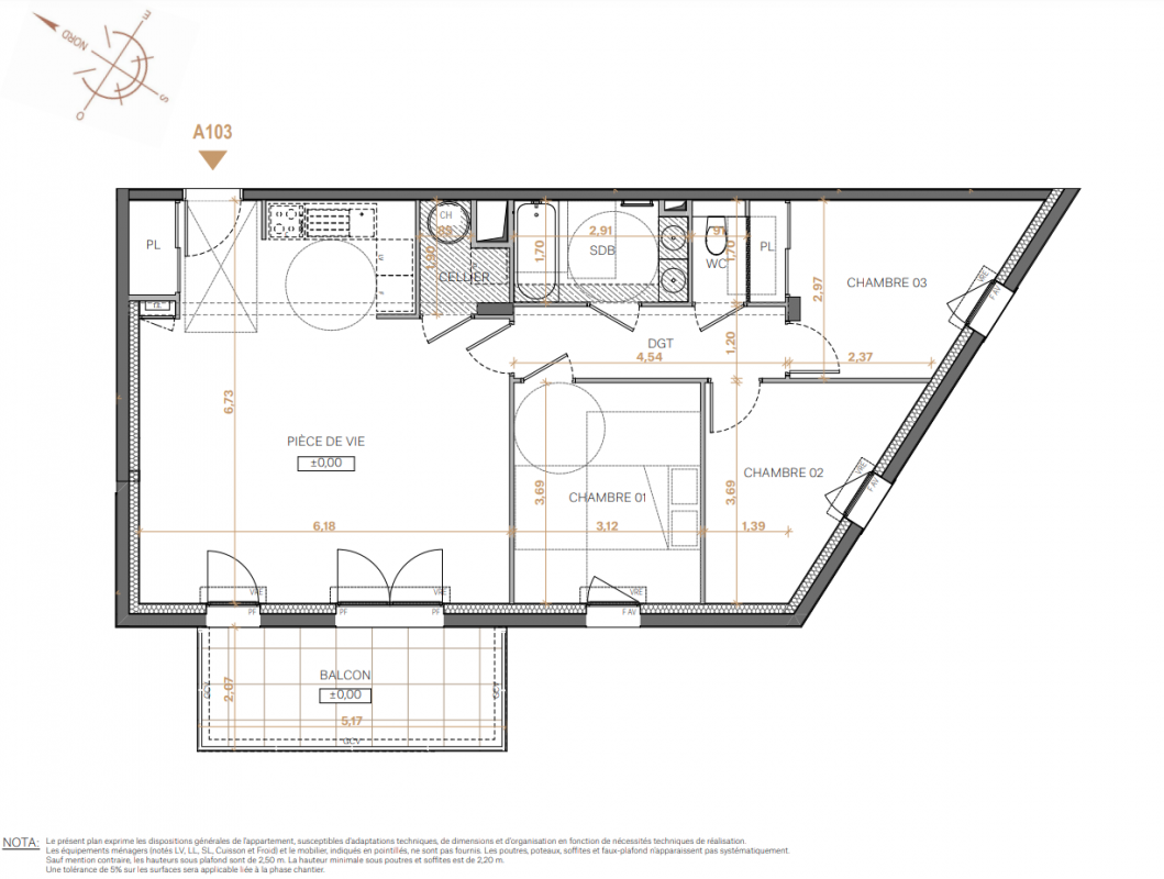 Plan du lot