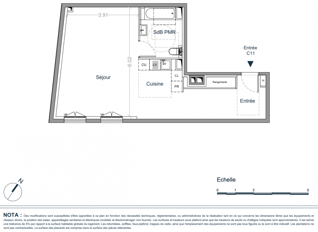 Plan du lot