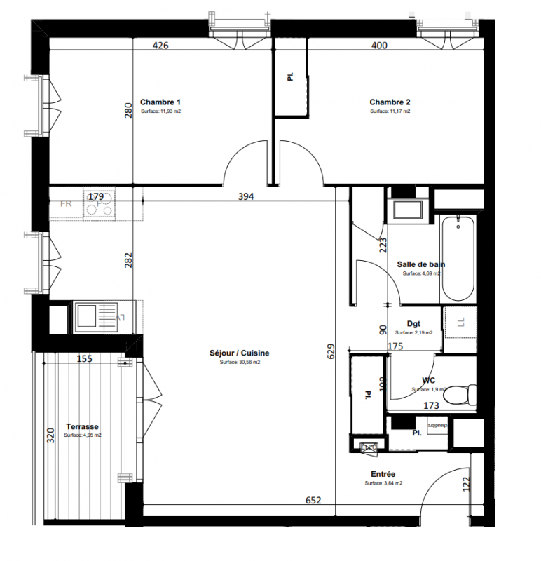 Plan du lot