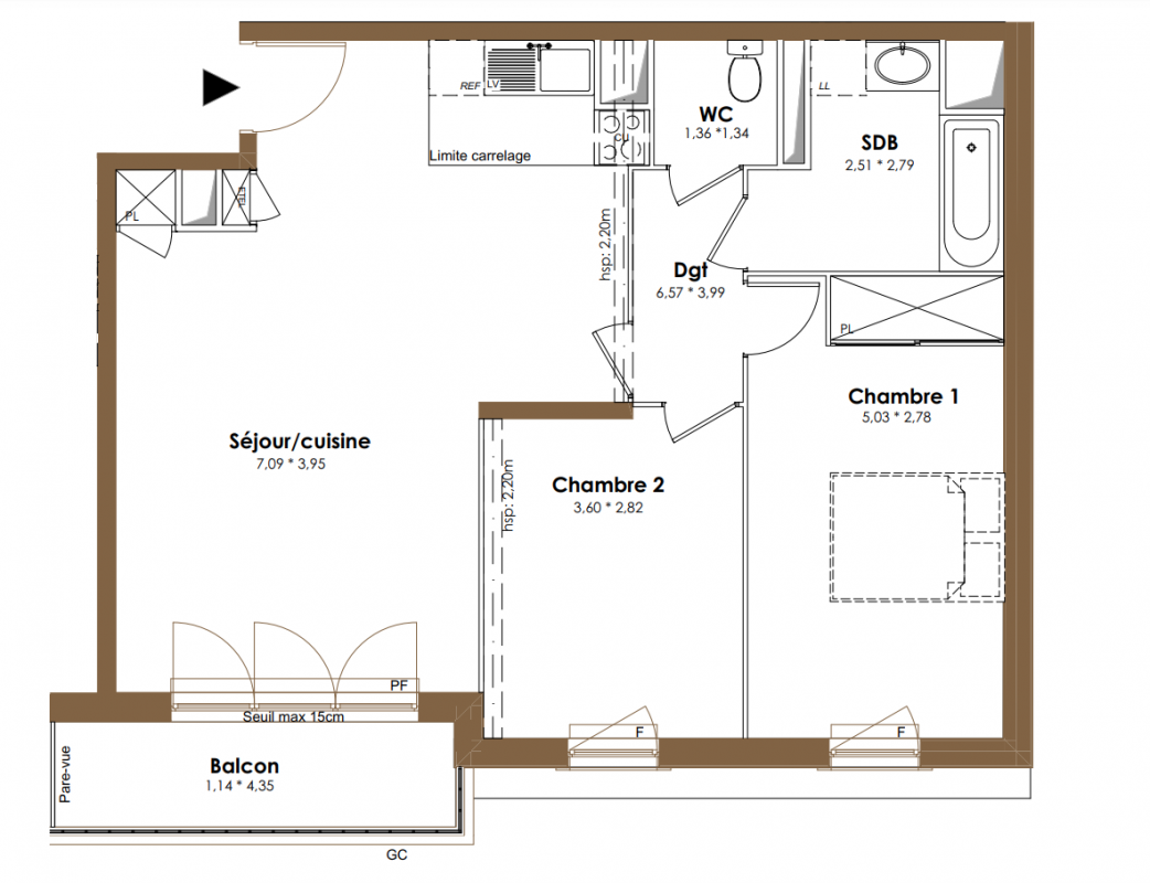 Plan du lot