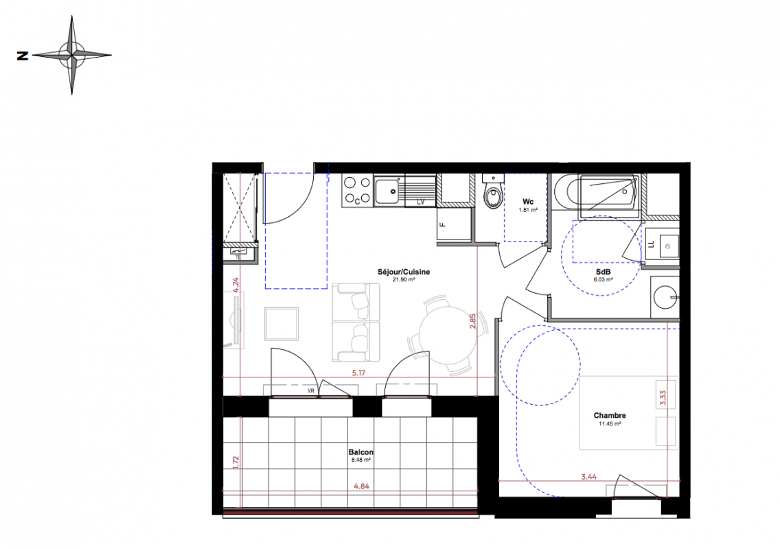 Plan du lot