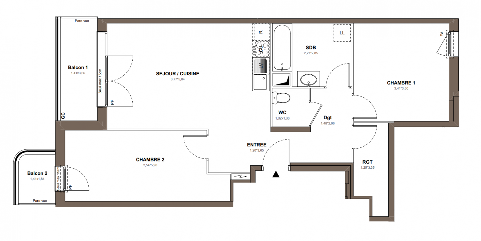 Plan du lot