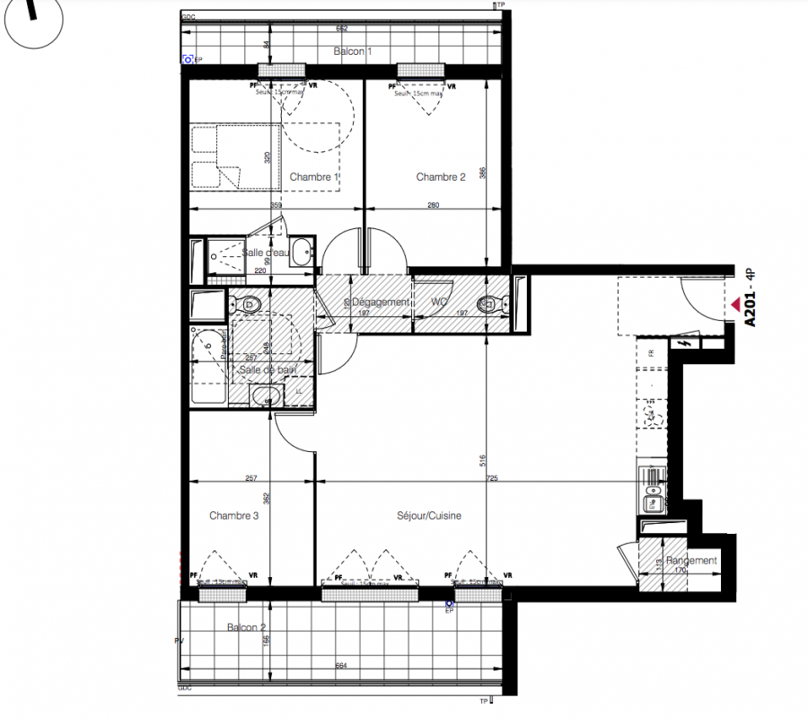 Plan du lot