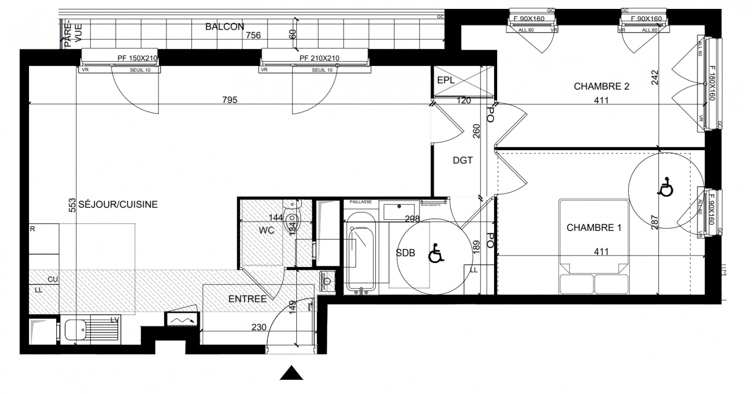 Plan du lot