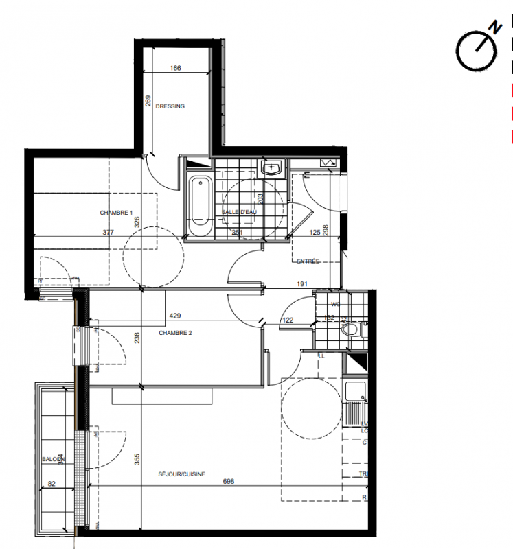 Plan du lot