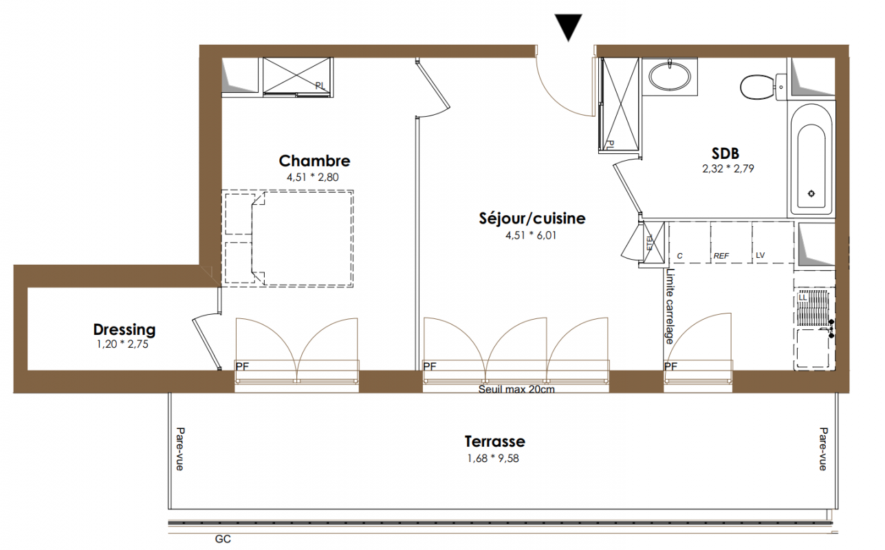 Plan du lot