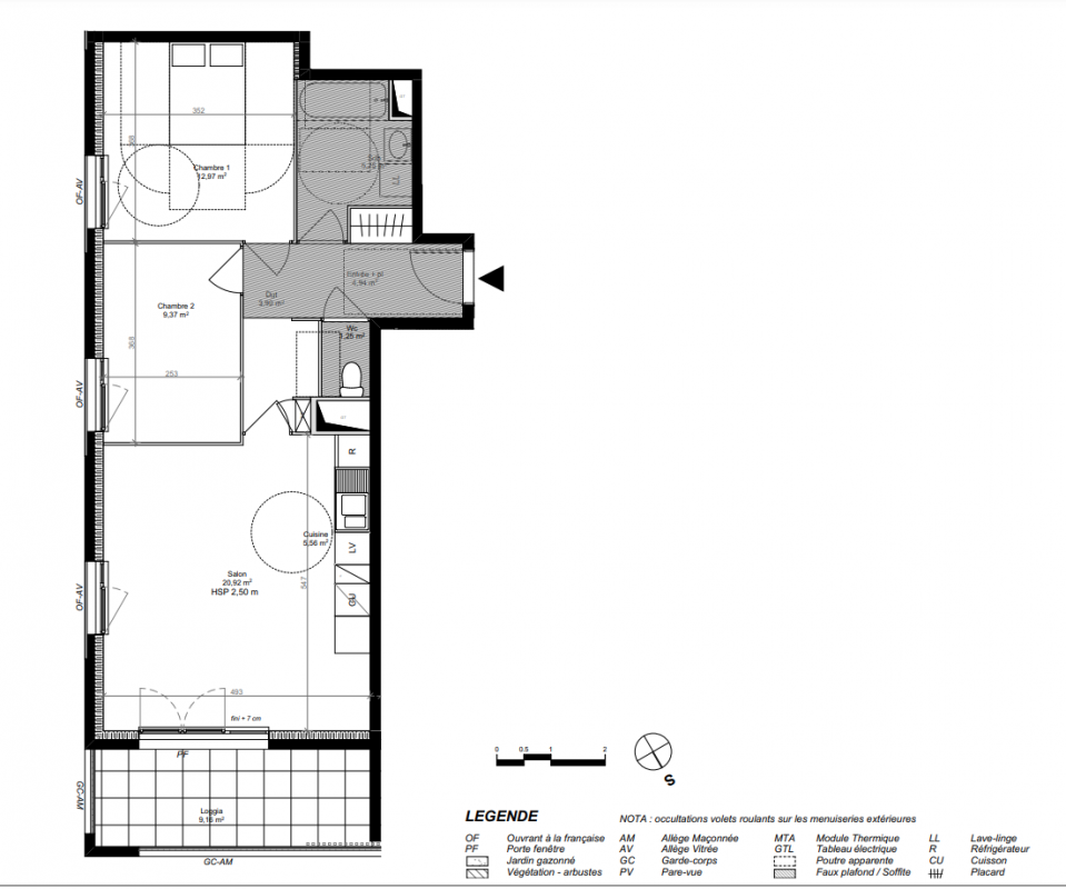 Plan du lot
