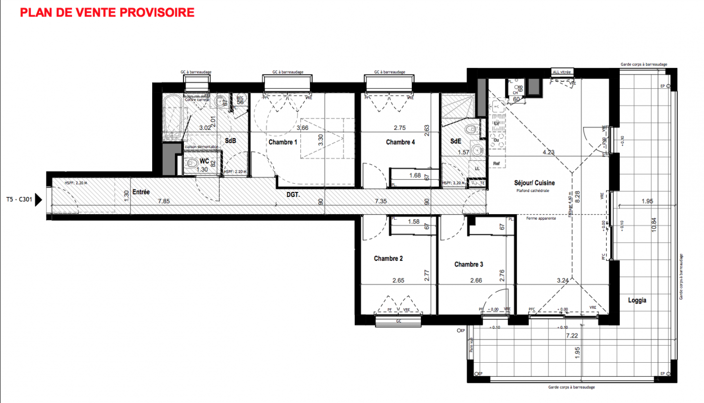 Plan du lot