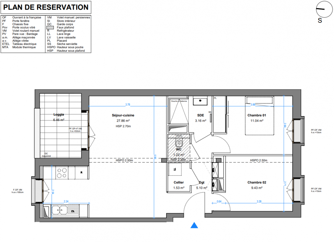 Plan du lot