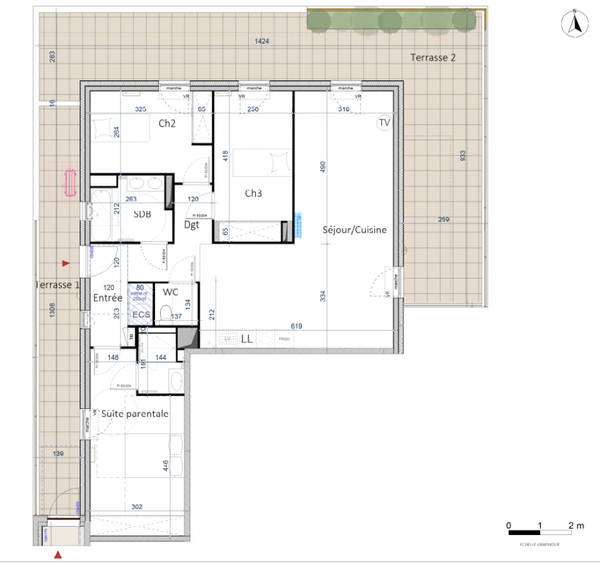 Plan du lot