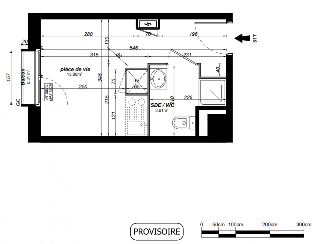 Plan du lot