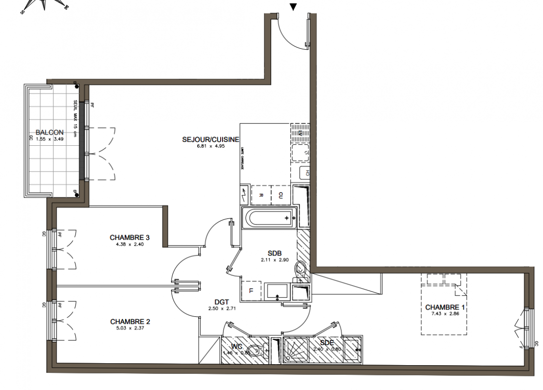 Plan du lot