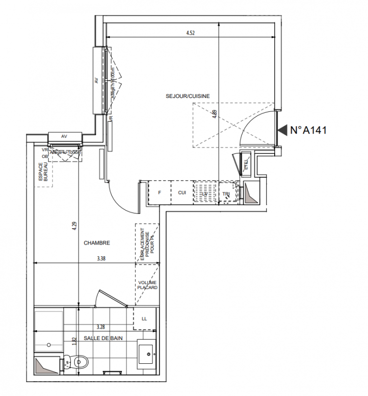 Plan du lot