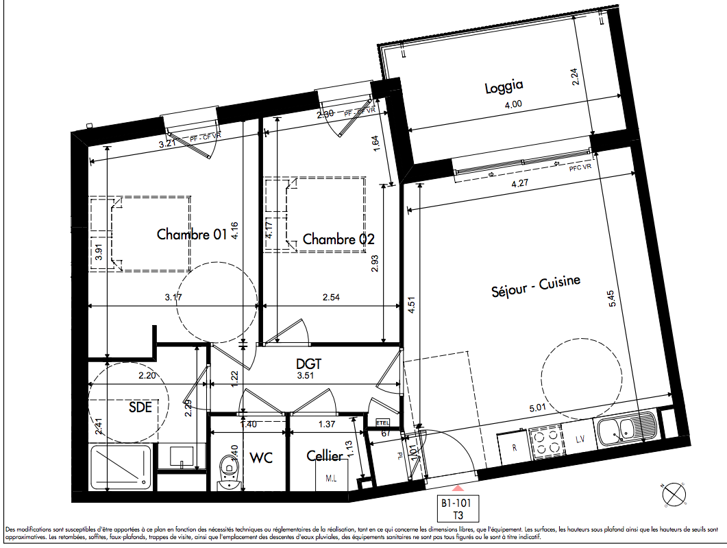 Plan du lot