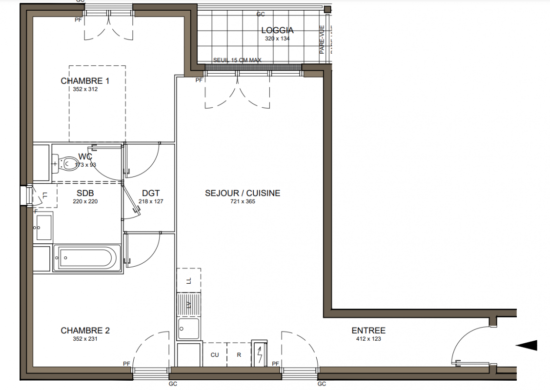 Plan du lot
