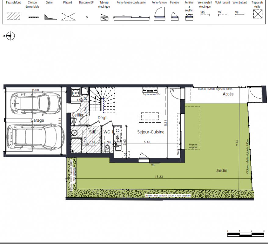 Plan du lot
