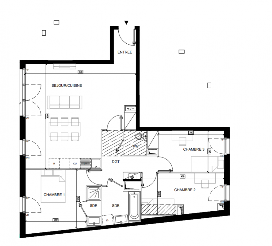 Plan du lot