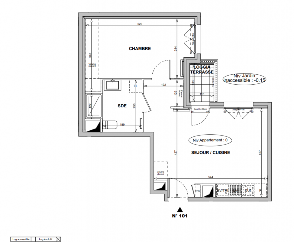 Plan du lot